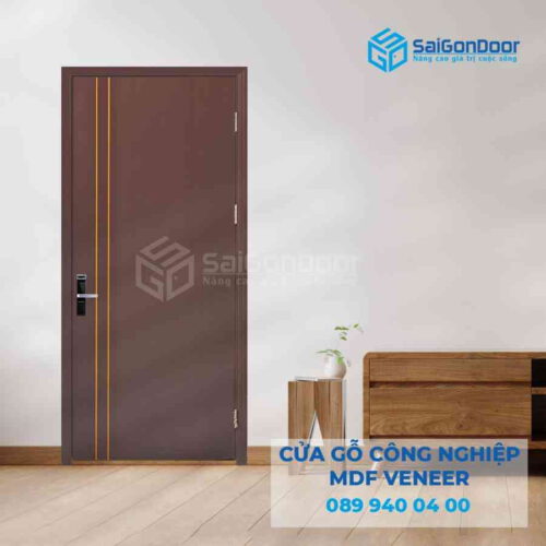 Cửa Gỗ MDF veneer P1 C13